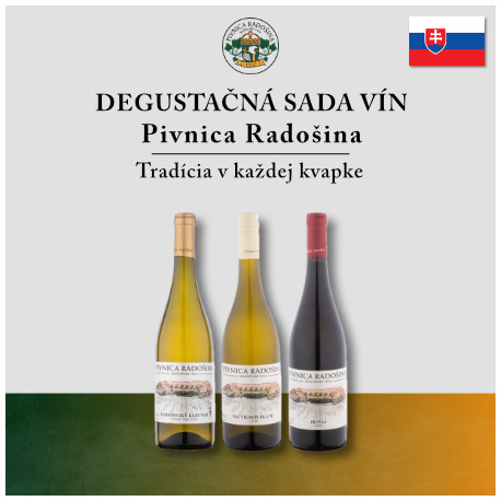 Degustačná mini sada - Pivnica Radošina