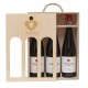 Drevená krabica na víno - 3 fľaše