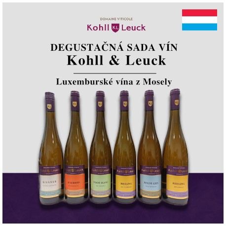 Degustačná sada vín - Kohll & Leuck