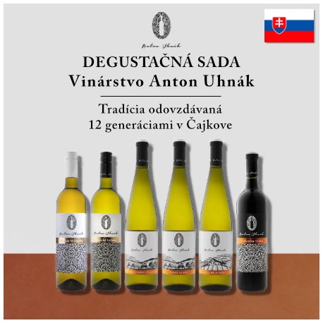 Degustačná sada vín - Anton Uhnák