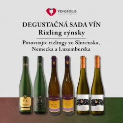 Degustačná sada vín - Medzinárodný výber rizlingov
